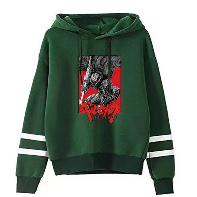 Anime Berserk Guts Hoodies Loose Sports Casual Hoodies