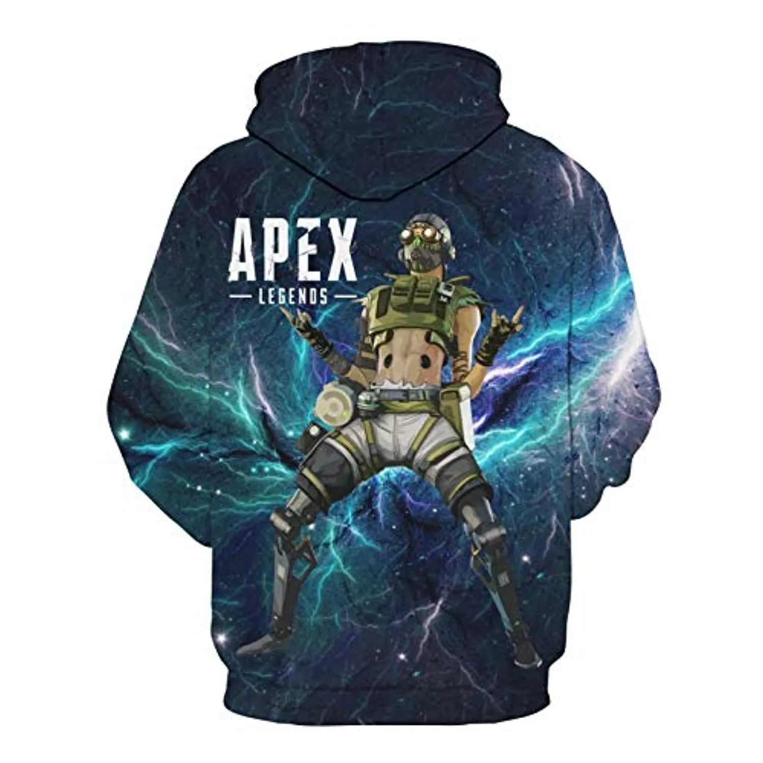Apex Legends Hoodies - Bloodhound Fashion 3D Print Drawsrting Pullover Gaming Hoodie