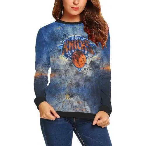 Basketball New York Knicks Hoodies - Pullover Blue 3D Hoodie