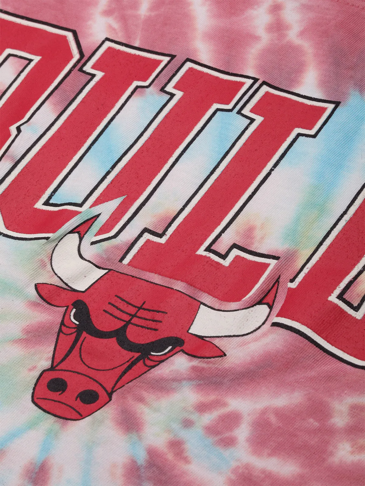 Bulls: Tie & Dye Crop Top - Multi