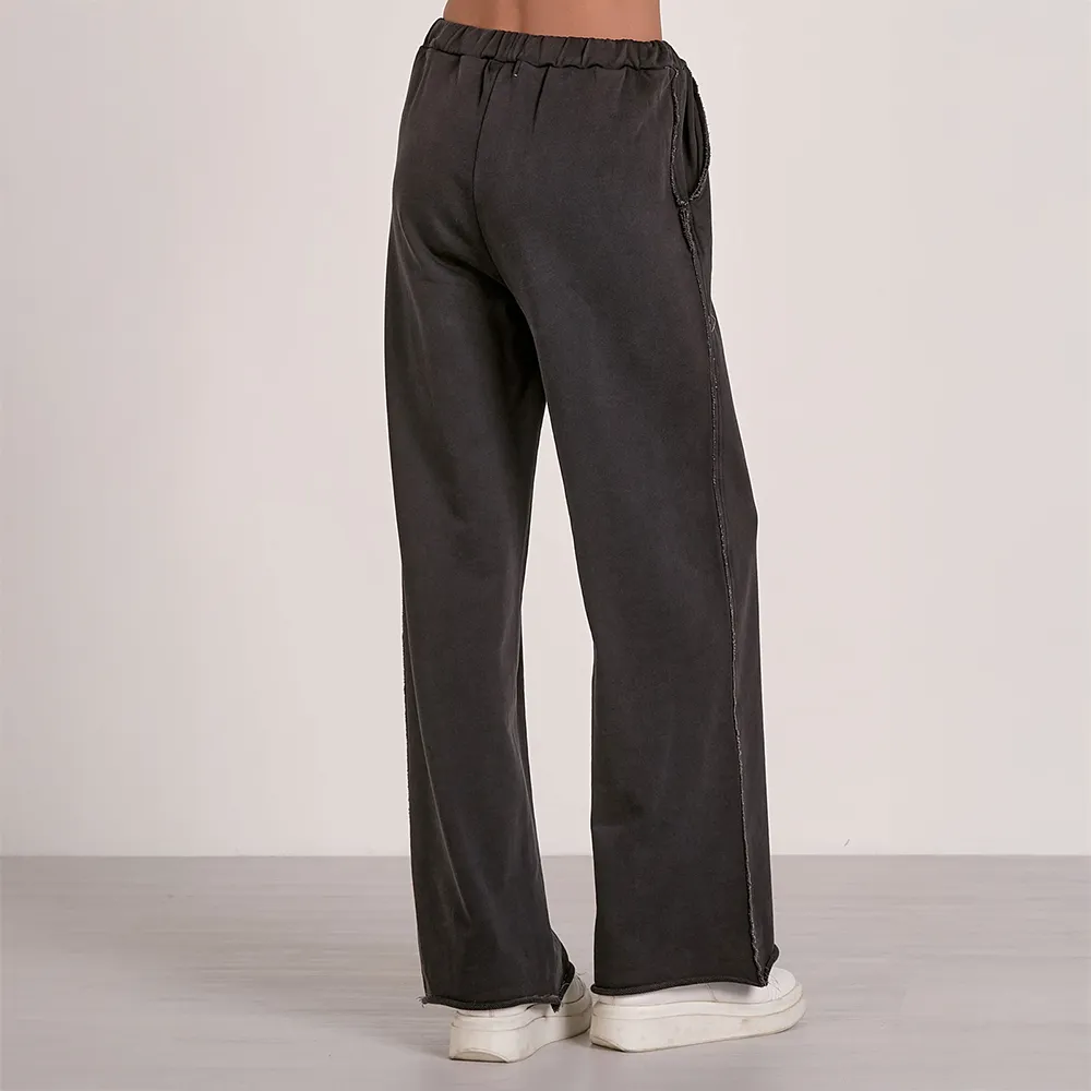 Casual Vintage Sweatpants Black
