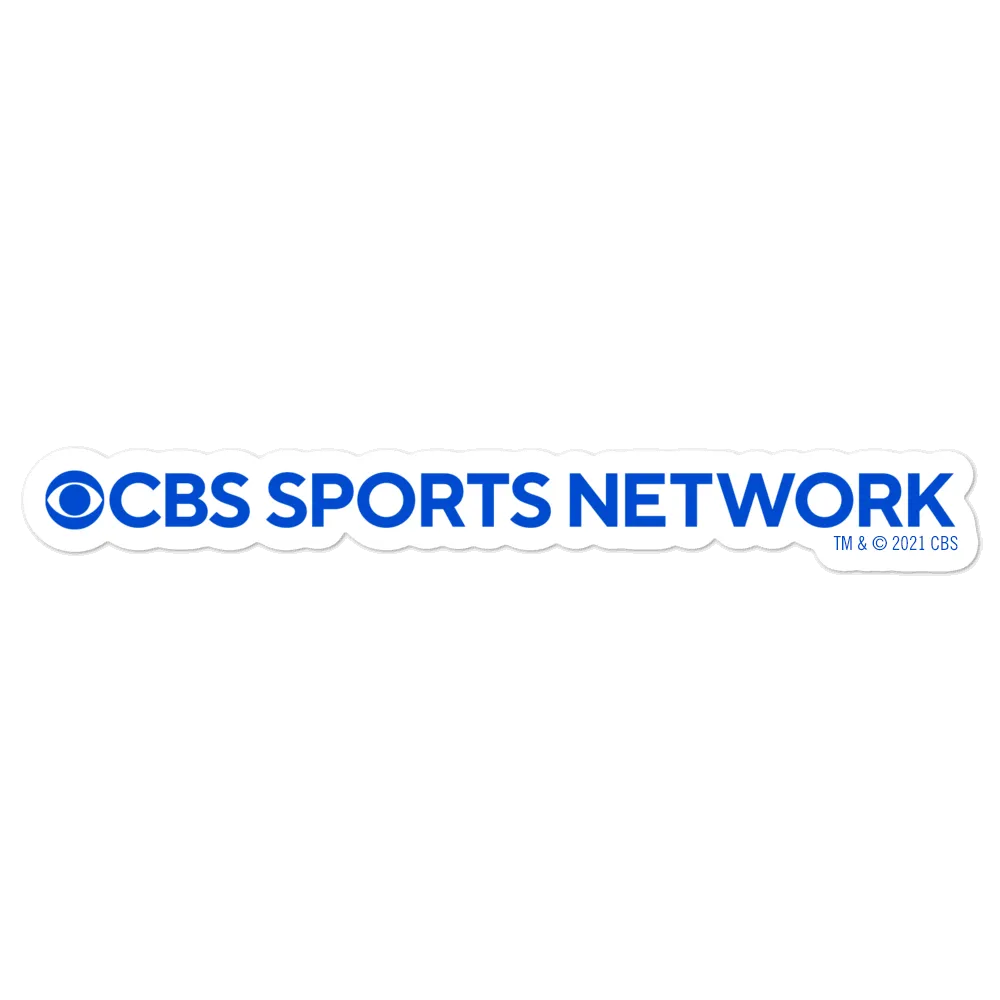 CBS Sports Network Logo Die Cut Sticker