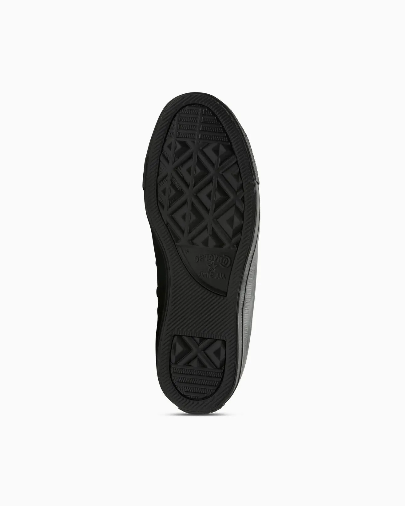 CONVERSE UNISEX CHUCK TAYLOR ALL-STAR HIGH STREET LOW TOP TRIPLE BLACK SHOE