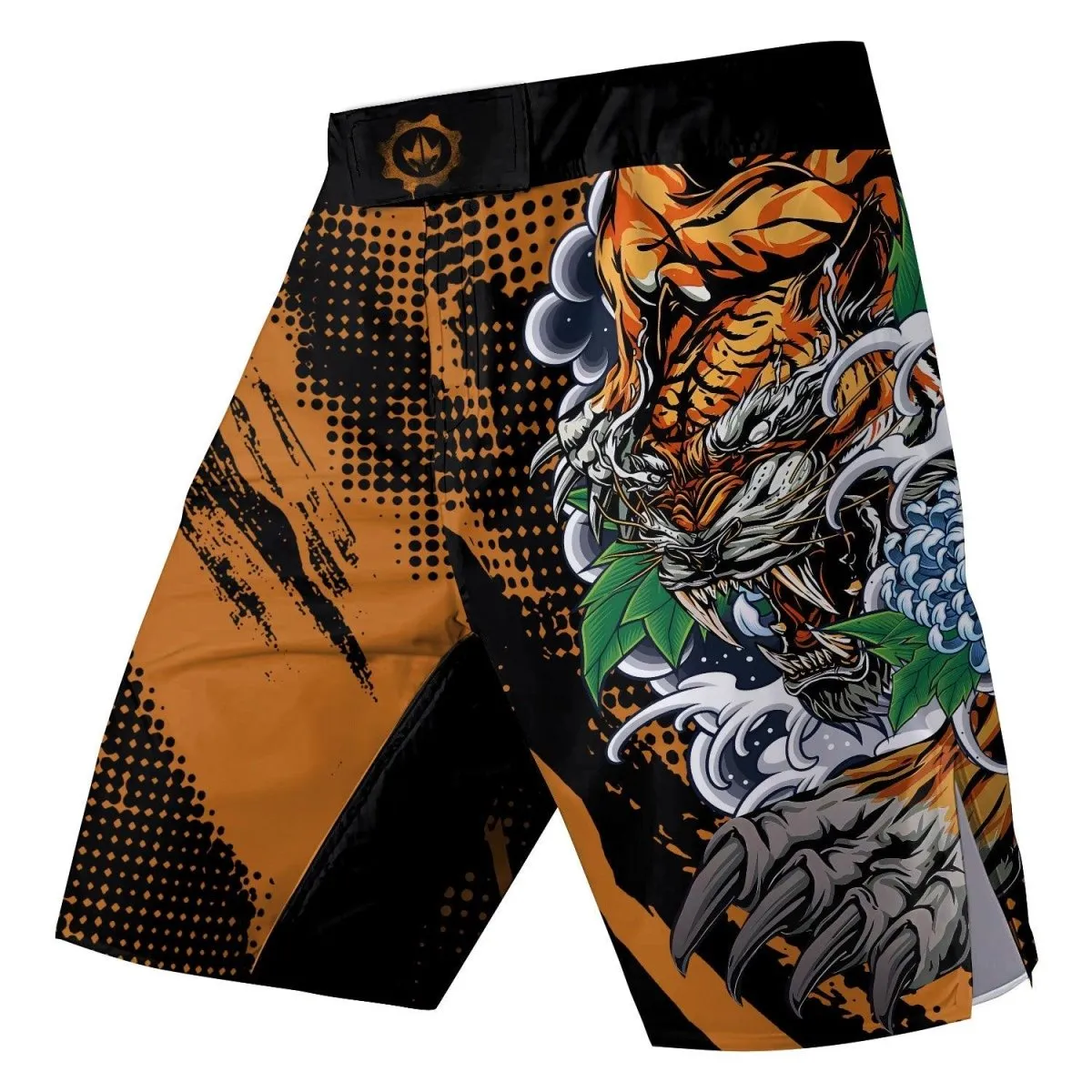 Flower Tiger Fight Shorts