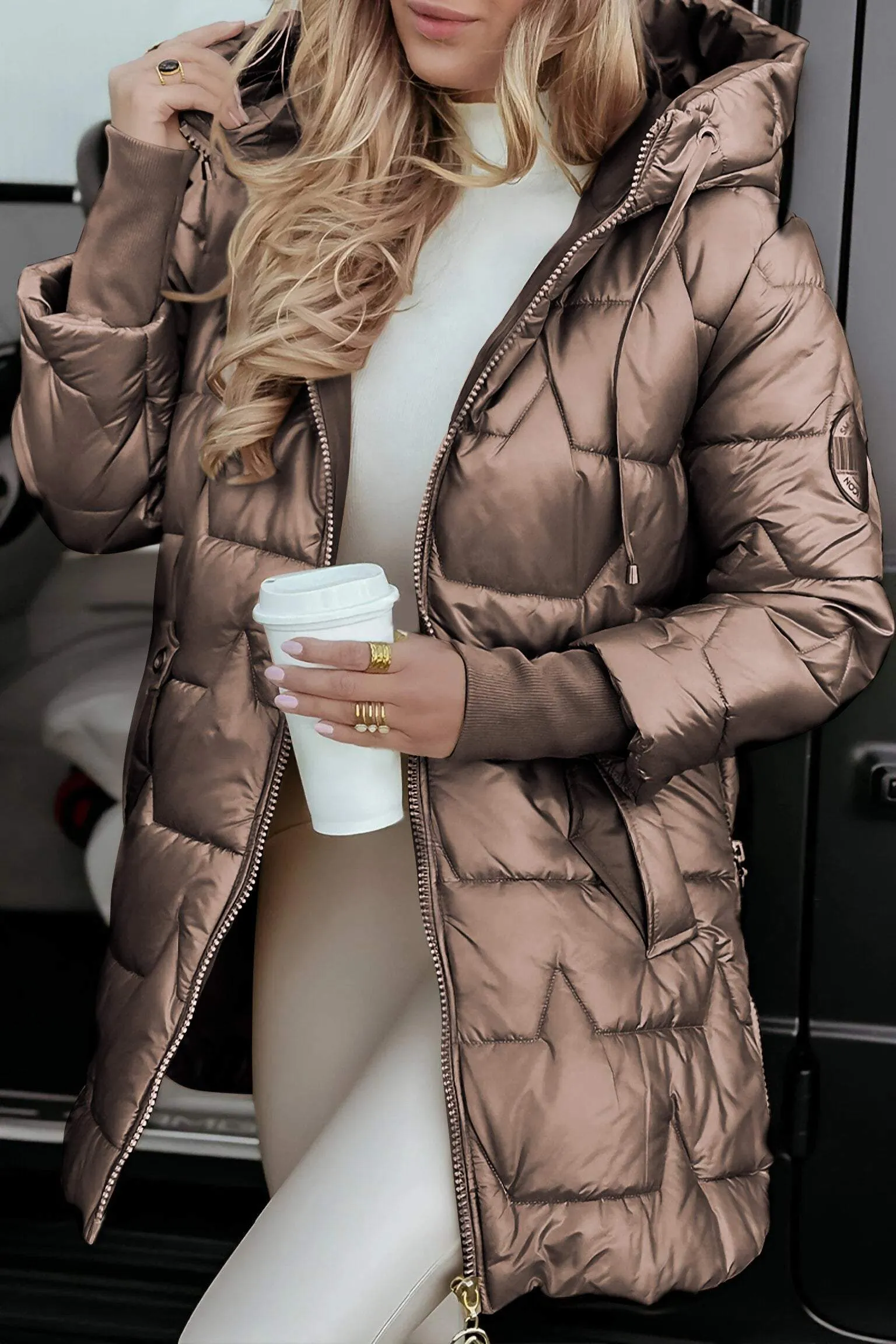 Lola | Warm Hooded Casual Jacket