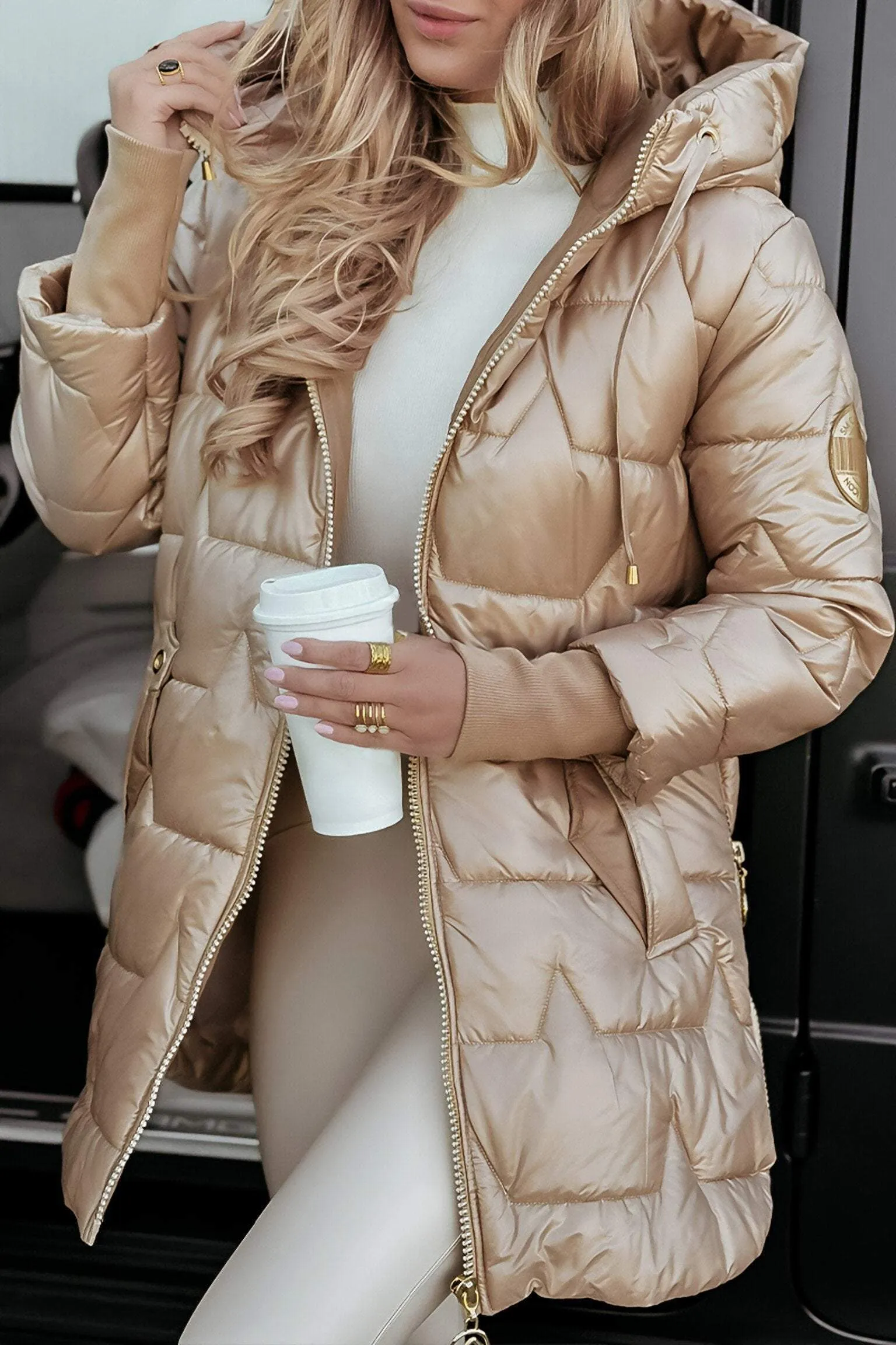 Lola | Warm Hooded Casual Jacket