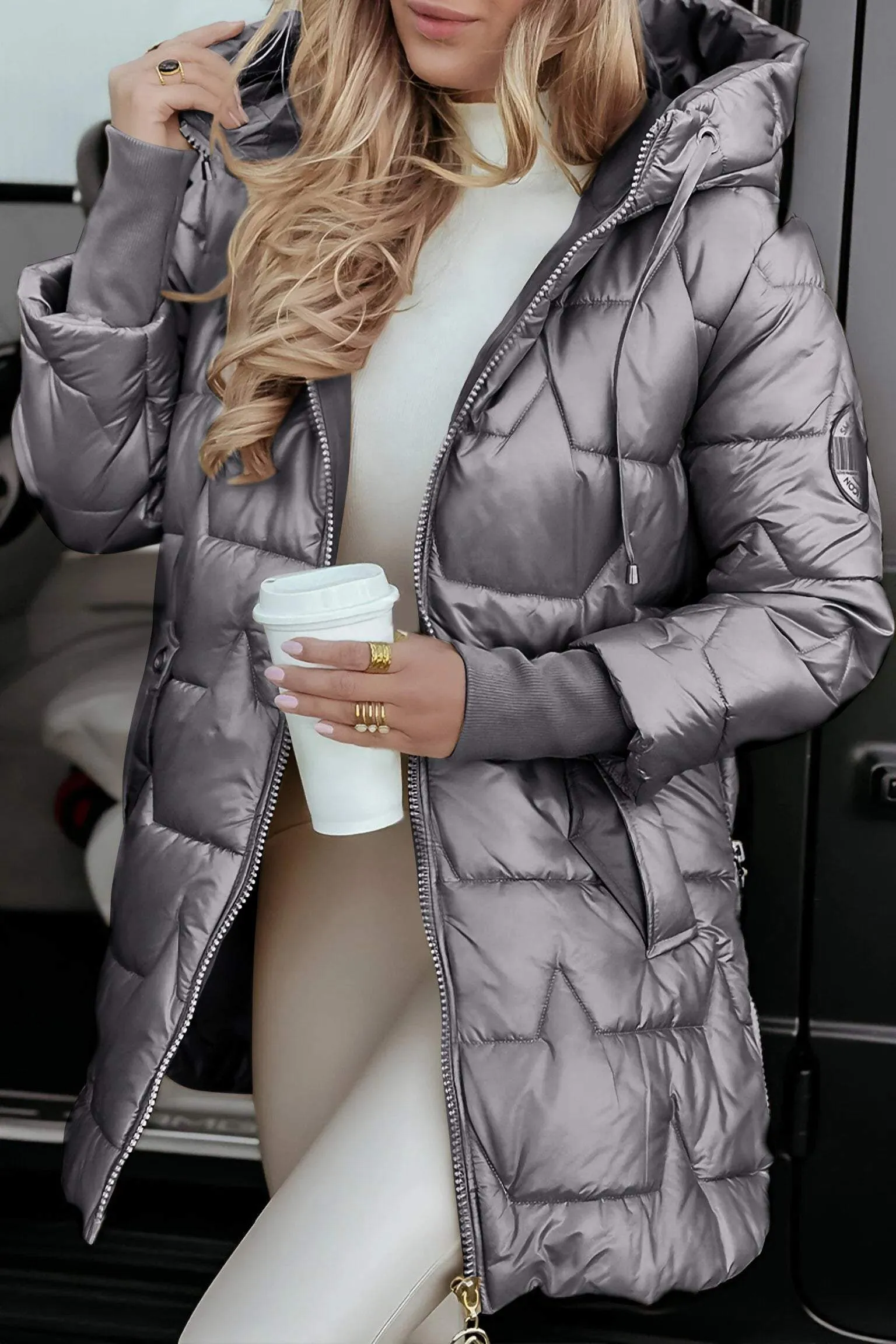 Lola | Warm Hooded Casual Jacket