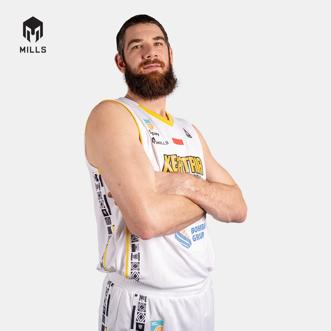 MILLS KBS AWAY BASKETBALL JERSEY PLAYER ISSUE WHITE 26018KBS