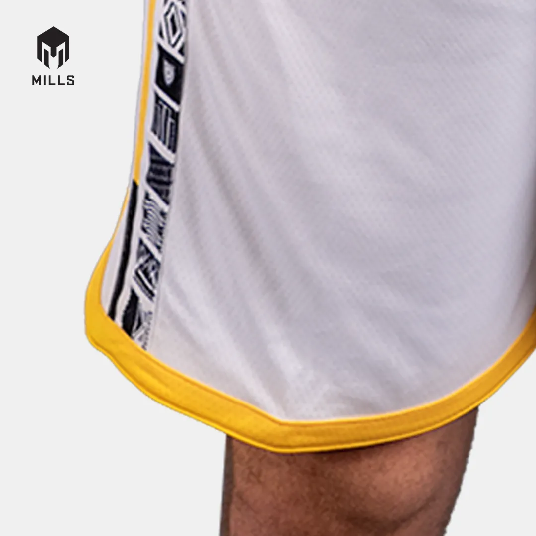 MILLS KBS AWAY BASKETBALL SHORT PLAYER ISSUE WHITE 27015KBS