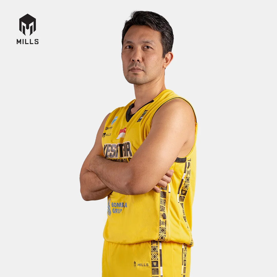 MILLS KBS HOME BASKETBALL JERSEY PLAYER ISSUE YELLOW 26017KBS