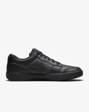 NIKE SB FORCE 58 PREMIUM LEATHER - BLACK/BLACK