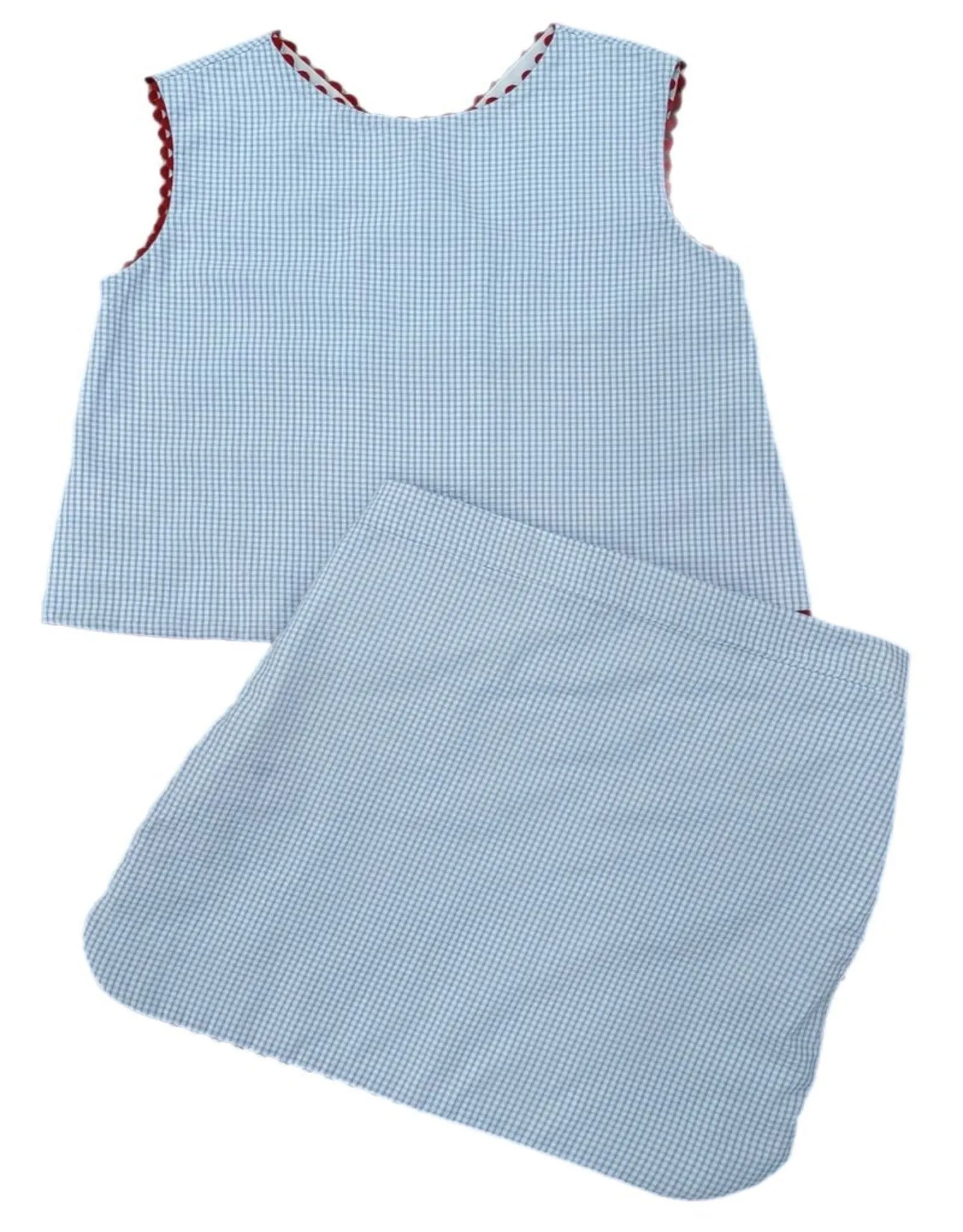 Patriotic Seersucker Layla Skirt Set