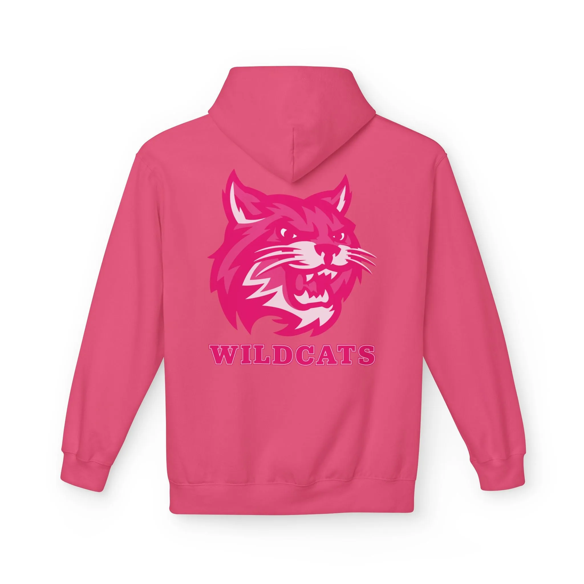 Pink on Pink Class of 2025 Newark High Hoodie with Logo on Back