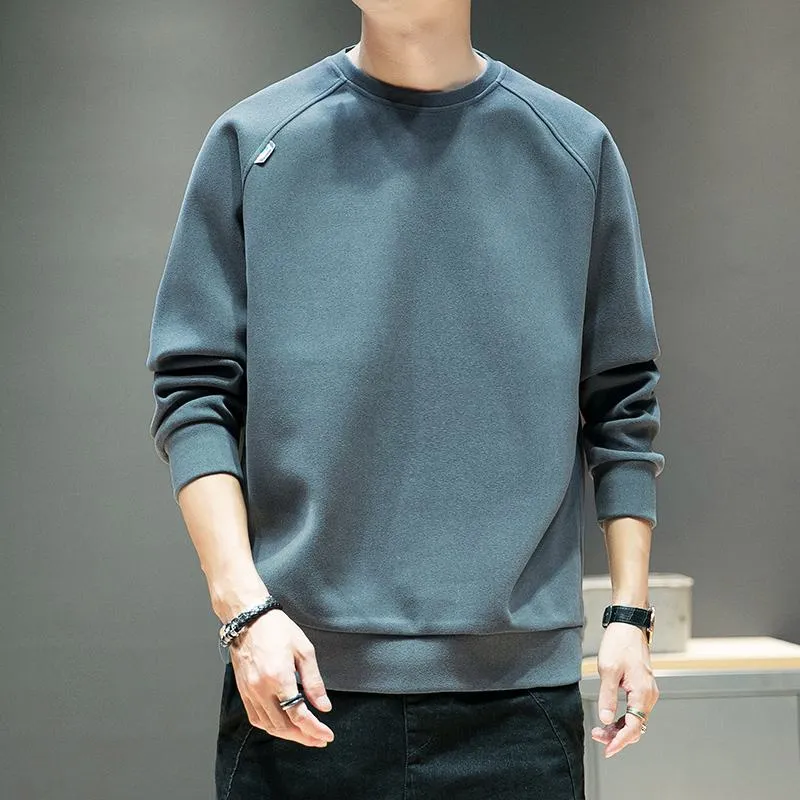 Solid Simplicity Thickened Sweatshirt