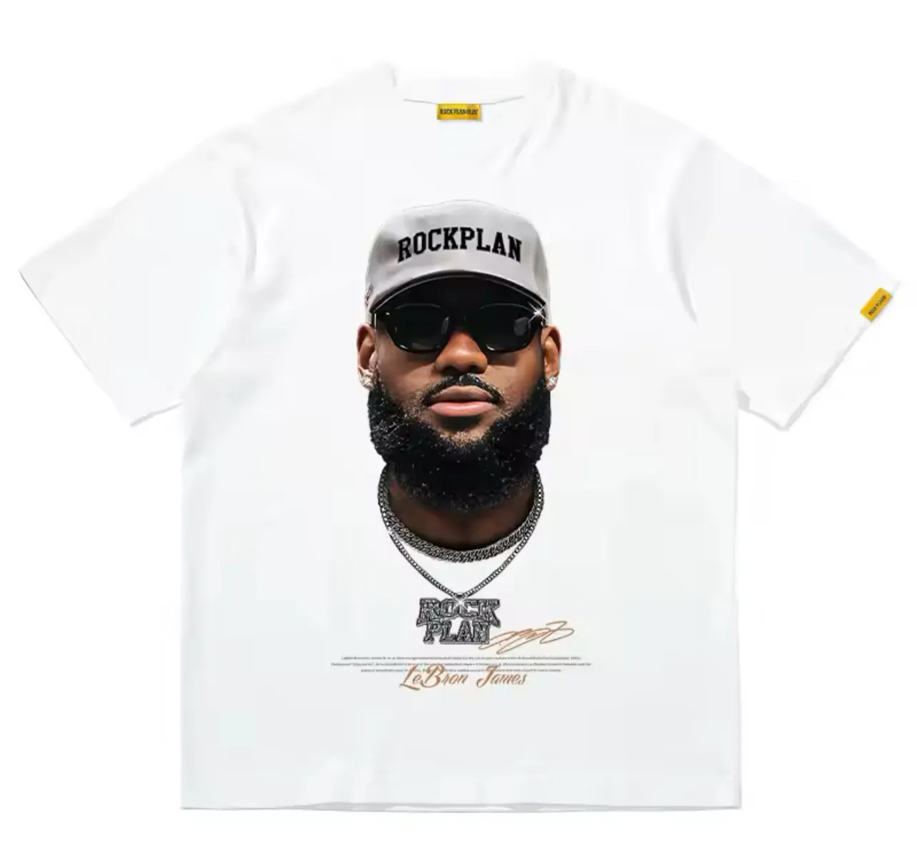 The James Big Head American Print T-shirt
