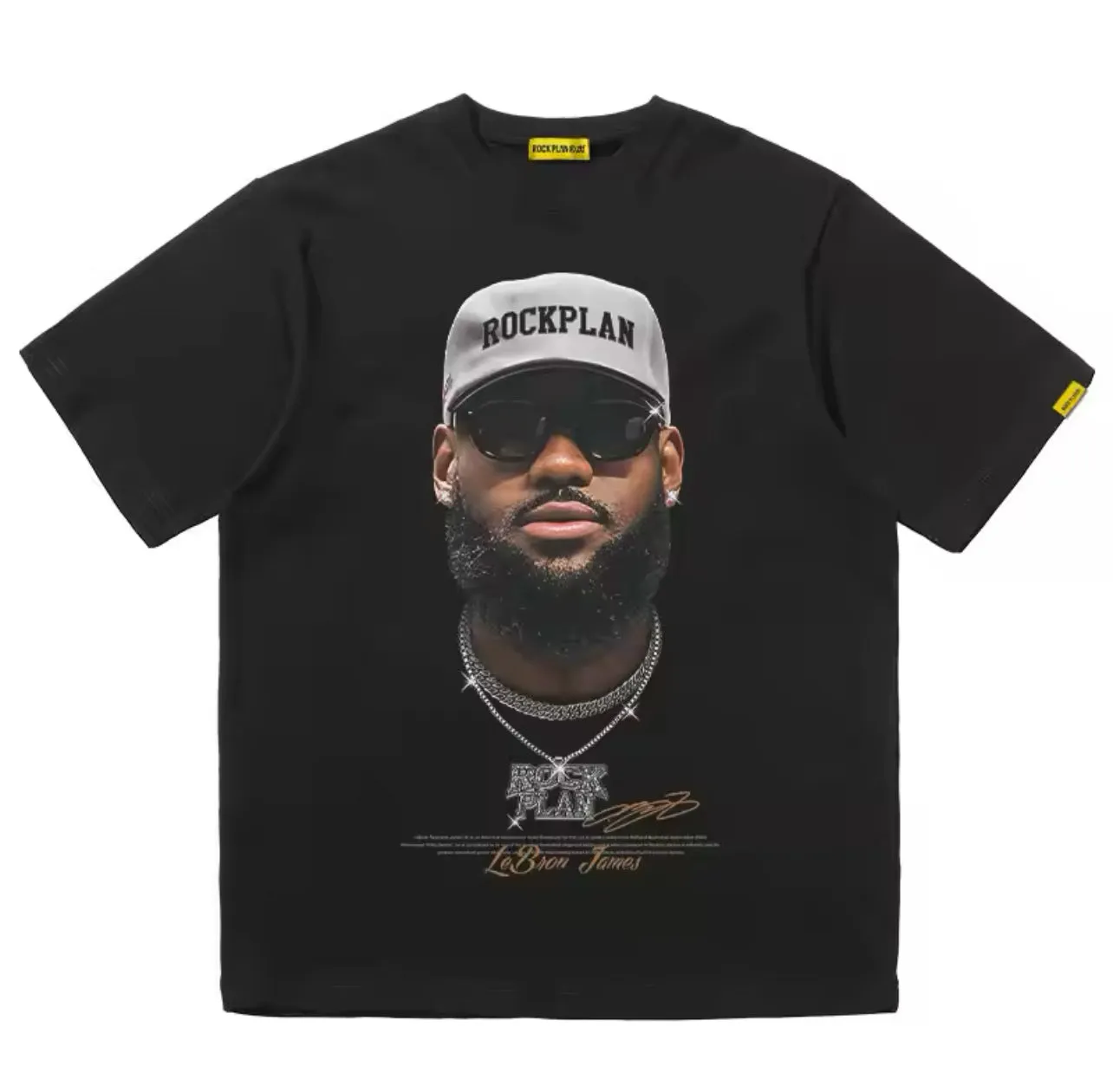 The James Big Head American Print T-shirt