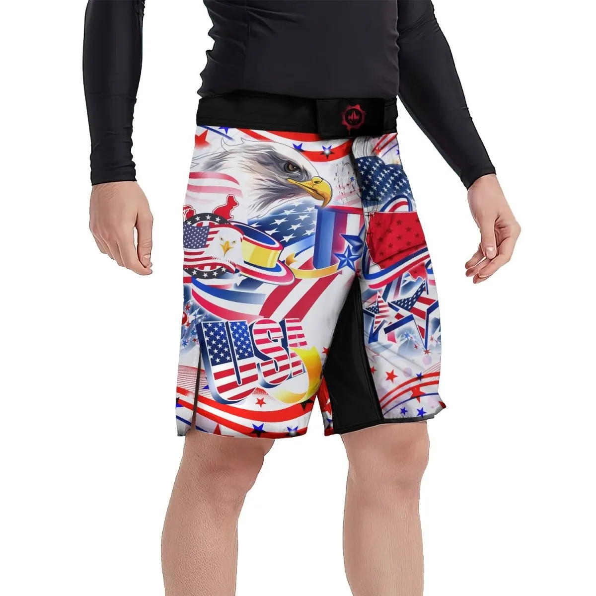 USA Independence Day Fight Shorts