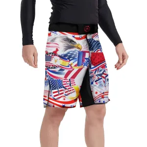 USA Independence Day Fight Shorts