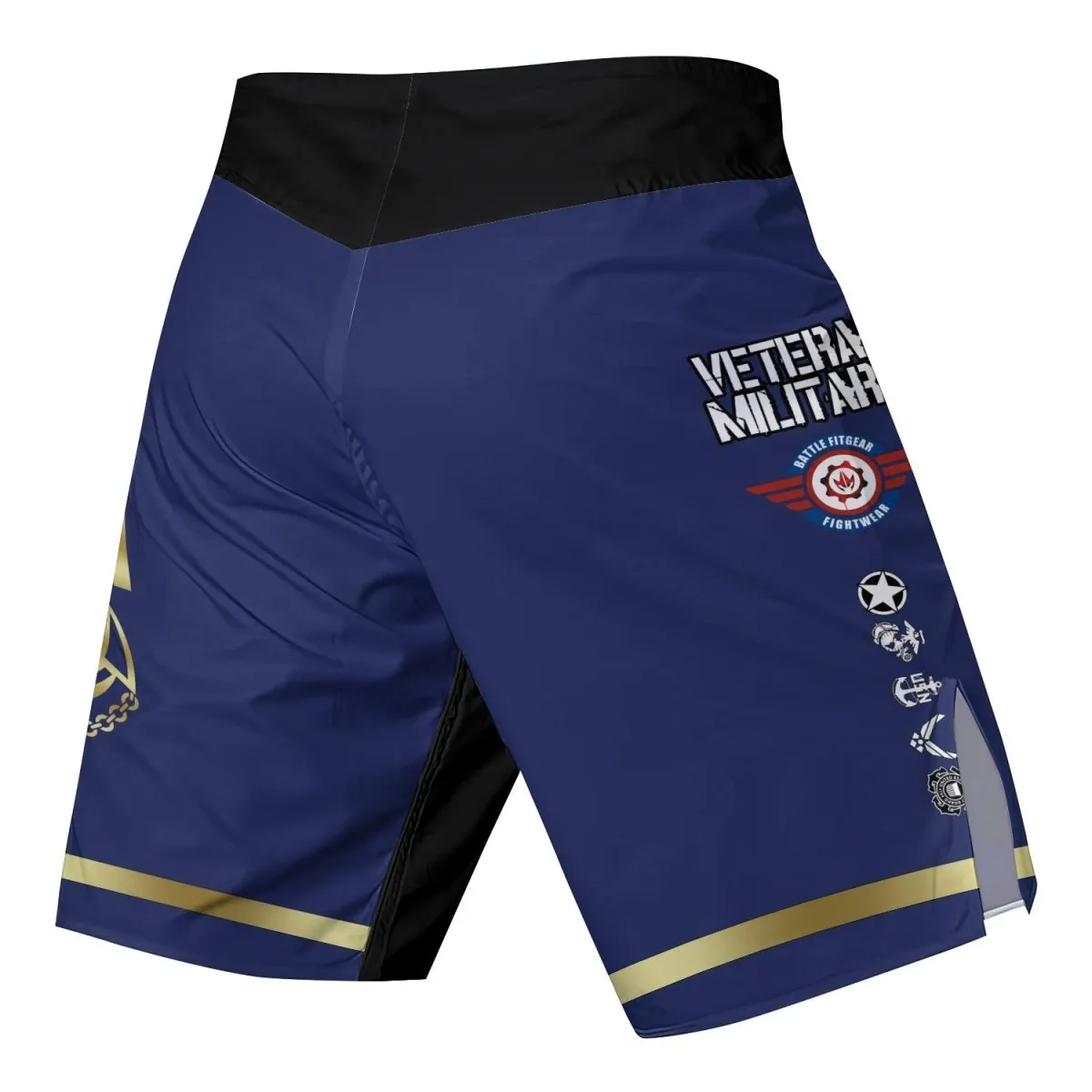 USA Navy Veteran Fight Shorts